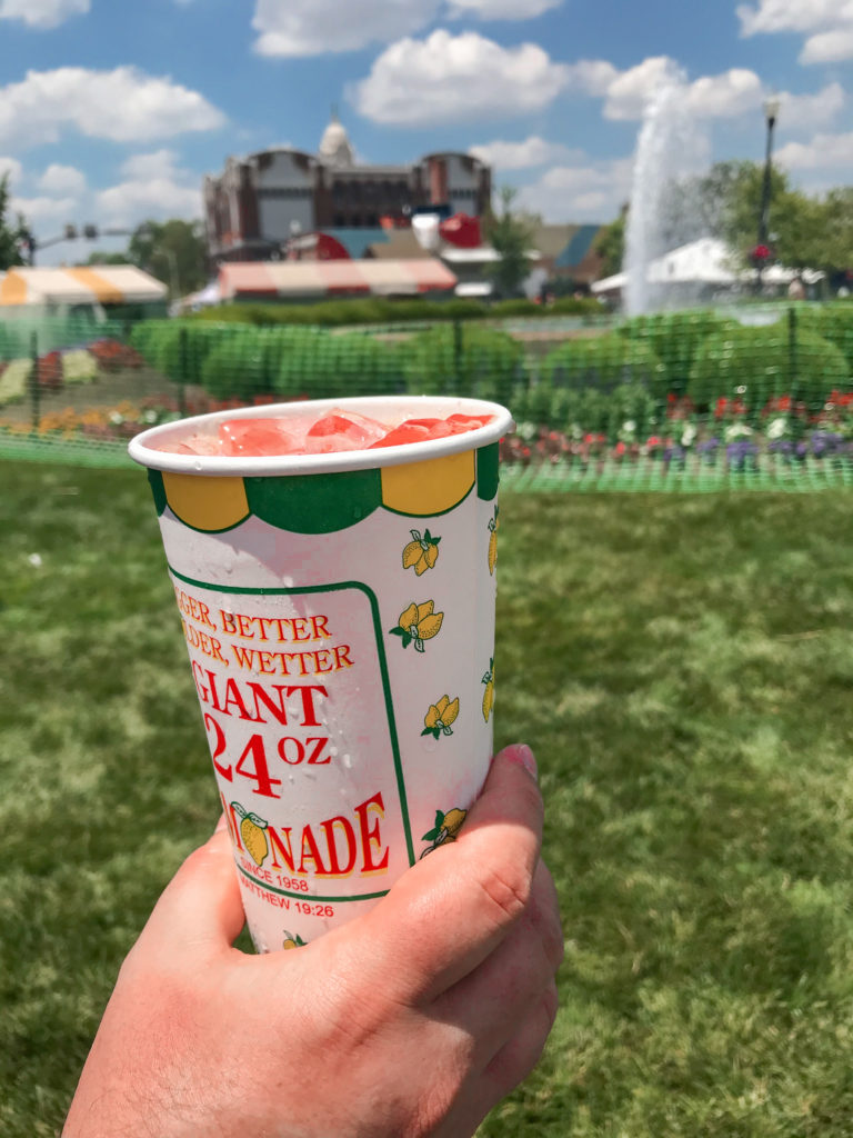 Strawberry lemonade shakeups in Troy, Ohio